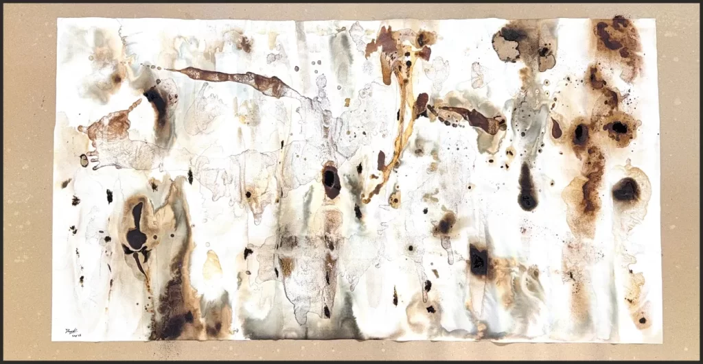 CORRUGATION & RICE PAPER (MIX MEDIA)